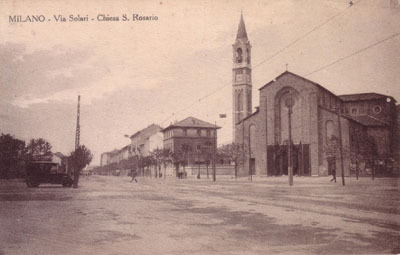Santa Maria del Rosario negli anni Venti